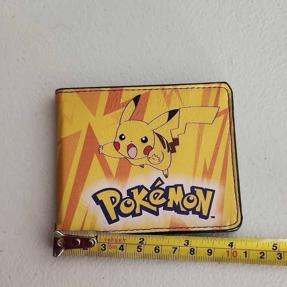 Pokeymon wallet 2011 Pikachu yellow men boys